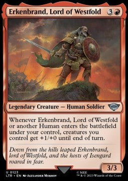 Erkenbrand, Lord of Westfold - The Lord of the Rings: Tales of Middle-earth (Uncommon) [LTR-123] Hover Image