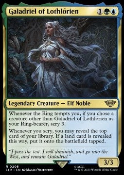 Galadriel of Lothlórien - The Lord of the Rings: Tales of Middle-earth (Rare) [LTR-206] Hover Image