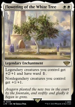 Flowering of the White Tree - The Lord of the Rings: Tales of Middle-earth (Rare) [LTR-15] Image principale du produit