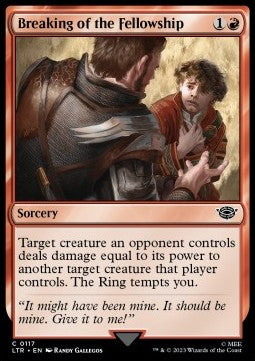 Breaking of the Fellowship - The Lord of the Rings: Tales of Middle-earth (Common) [LTR-117]