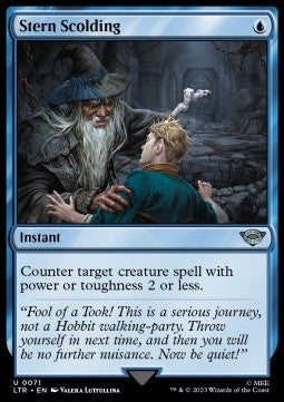 Stern Scolding - The Lord of the Rings: Tales of Middle-earth (Uncommon) [LTR-71] Image principale du produit