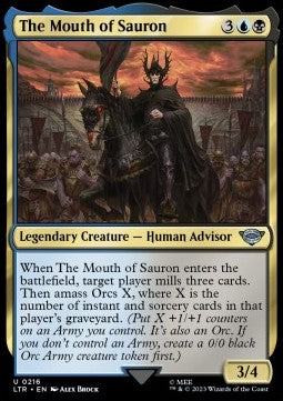 The Mouth of Sauron - The Lord of the Rings: Tales of Middle-earth (Uncommon) [LTR-216] Main image