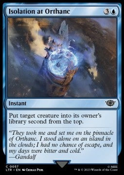 Isolation at Orthanc - The Lord of the Rings: Tales of Middle-earth (Common) [LTR-57] Hover Image