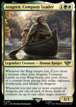 Aragorn, Company Leader - The Lord of the Rings: Tales of Middle-earth (Rare) [LTR-191] Imagen principal del producto