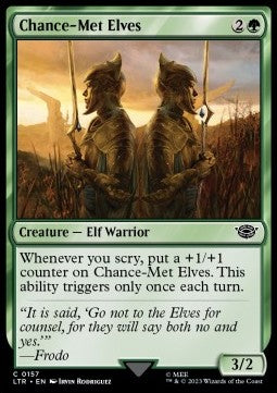 Chance-Met Elves - The Lord of the Rings: Tales of Middle-earth (Common) [LTR-157] Image principale du produit
