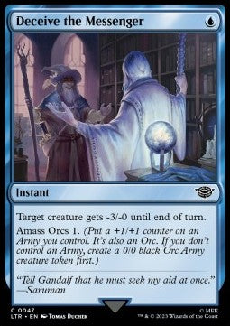 Deceive the Messenger - The Lord of the Rings: Tales of Middle-earth (Common) [LTR-47] Hover Image