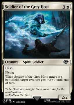 Soldier of the Grey Host - The Lord of the Rings: Tales of Middle-earth (Common) [LTR-32] Imagen principal del producto