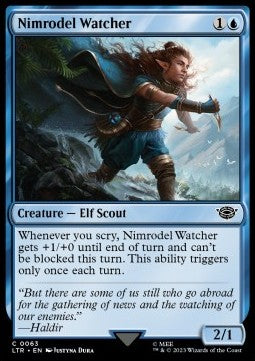 Nimrodel Watcher - The Lord of the Rings: Tales of Middle-earth (Common) [LTR-63] Hover Image