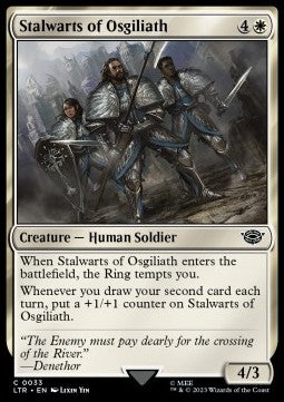 Stalwarts of Osgiliath - The Lord of the Rings: Tales of Middle-earth (Common) [LTR-33] Image principale du produit