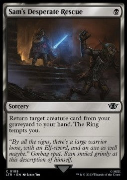 Sam's Desperate Rescue - The Lord of the Rings: Tales of Middle-earth (Common) [LTR-105] Hover Image