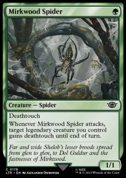 Mirkwood Spider - The Lord of the Rings: Tales of Middle-earth (Common) [LTR-178] Image principale du produit