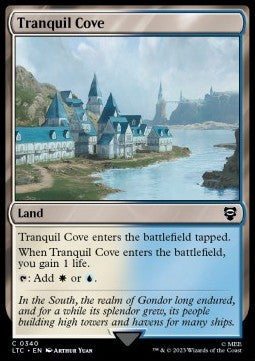 Tranquil Cove - Commander: The Lord of the Rings: Tales of Middle-earth (Common) [LTC-340] Main image