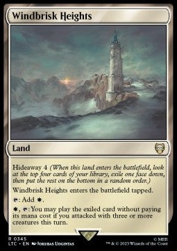 Windbrisk Heights - Commander: The Lord of the Rings: Tales of Middle-earth (Rare) [LTC-345] Main image