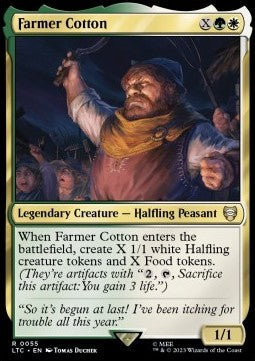 Farmer Cotton - Commander: The Lord of the Rings: Tales of Middle-earth (Rare) [LTC-55] Main image