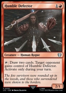 Humble Defector - Commander: The Lord of the Rings: Tales of Middle-earth (Uncommon) [LTC-222] Main image