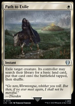 Path to Exile - Commander: The Lord of the Rings: Tales of Middle-earth (Uncommon) [LTC-175] Immagine principale del prodotto