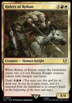Riders of Rohan - Commander: The Lord of the Rings: Tales of Middle-earth (Rare) [LTC-67] Main image