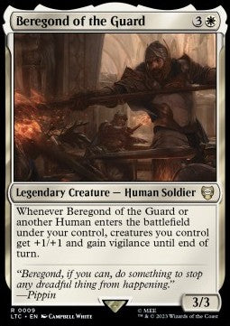 Beregond of the Guard - Commander: The Lord of the Rings: Tales of Middle-earth (Rare) [LTC-9] Main image