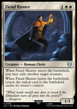 Fiend Hunter - Commander: The Lord of the Rings: Tales of Middle-earth (Uncommon) [LTC-168] Main image