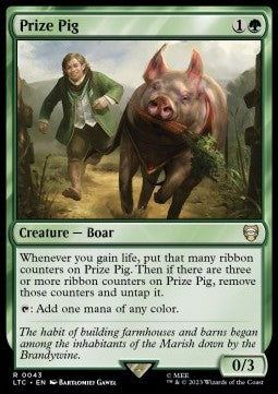 Prize Pig - Commander: The Lord of the Rings: Tales of Middle-earth (Rare) [LTC-43] Main image