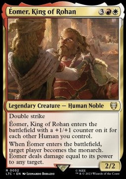 Éomer, King of Rohan - Commander: The Lord of the Rings: Tales of Middle-earth (Rare) [LTC-52] Main image