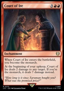 Court of Ire - Commander: The Lord of the Rings: Tales of Middle-earth (Rare) [LTC-213] Main image