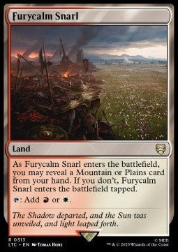 Furycalm Snarl - Commander: The Lord of the Rings: Tales of Middle-earth (Rare) [LTC-313] Main image