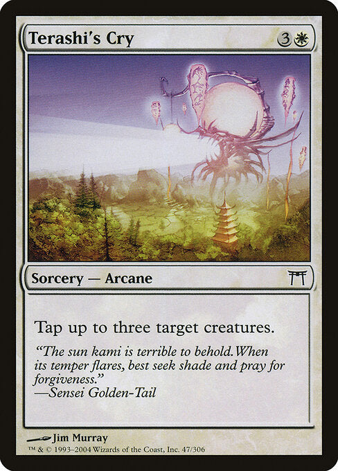 Terashi's Cry – Champions of Kamigawa (CHK-47) Magic: The Gathering card