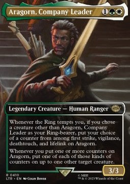 Aragorn, Company Leader (V.2) - The Lord of the Rings: Tales of Middle-earth: Extras (Rare) [XLTR-410] Hoofdafbeelding