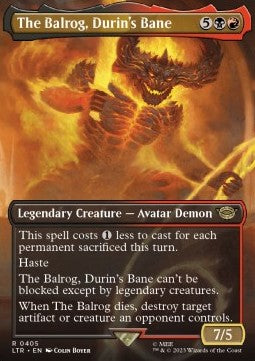 The Balrog, Durin's Bane - The Lord of the Rings: Tales of Middle-earth: Extras (Rare) [XLTR-405] Immagine principale del prodotto