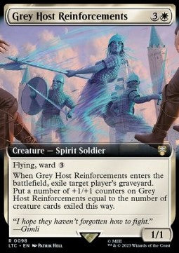 Grey Host Reinforcements - Commander: The Lord of the Rings: Tales of Middle-earth: Extras (Rare) [XLTC-98] Main image