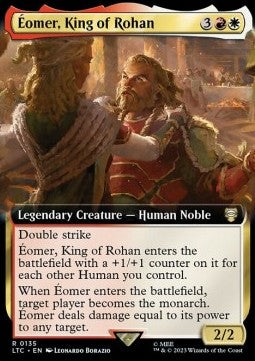 Éomer, King of Rohan - Commander: The Lord of the Rings: Tales of Middle-earth: Extras (Rare) [XLTC-135] Main image