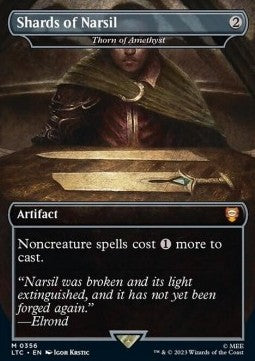Thorn of Amethyst (V.1) - Commander: The Lord of the Rings: Tales of Middle-earth: Extras (Mythic) [XLTC-356] Main image