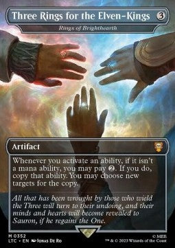 Rings of Brighthearth (V.1) - Commander: The Lord of the Rings: Tales of Middle-earth: Extras (Mythic) [XLTC-352] Main image