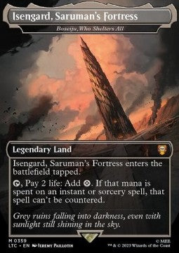 Boseiju, Who Shelters All (V.1) - Commander: The Lord of the Rings: Tales of Middle-earth: Extras (Mythic) [XLTC-359]