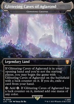 Gemstone Caverns (V.1) - Commander: The Lord of the Rings: Tales of Middle-earth: Extras (Mythic) [XLTC-364] Main image