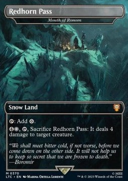 Mouth of Ronom (V.1) - Commander: The Lord of the Rings: Tales of Middle-earth: Extras (Mythic) [XLTC-370] Main image