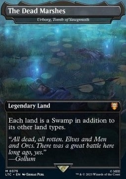 Urborg, Tomb of Yawgmoth (V.1) - Commander: The Lord of the Rings: Tales of Middle-earth: Extras (Mythic) [XLTC-375]