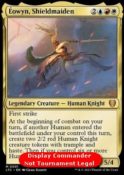 Éowyn, Shieldmaiden (V.2) - Commander: The Lord of the Rings: Tales of Middle-earth: Extras (Mythic) [XLTC-1] Main image