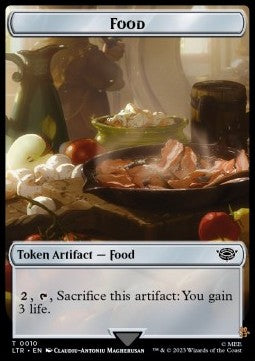 Food Token (V.2) - The Lord of the Rings: Tales of Middle-earth: Extras (Token) [XLTR-T10] Immagine principale del prodotto