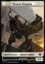 Human Soldier Token (White 1/1) (V.2) - The Lord of the Rings: Tales of Middle-earth: Extras (Token) [XLTR-T02]