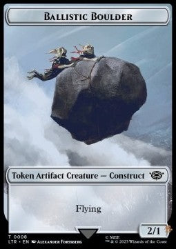 Ballistic Boulder Token (Artifact 2/1) - The Lord of the Rings: Tales of Middle-earth: Extras (Token) [XLTR-T08] Immagine principale del prodotto