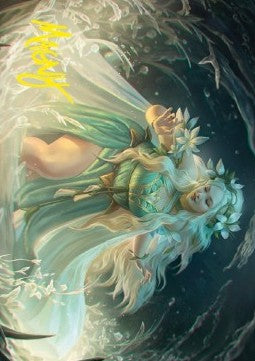Art Series: Goldberry, River-Daughter (V.2) - The Lord of the Rings: Tales of Middle-earth: Extras (Tip Card) [XLTR-A06]