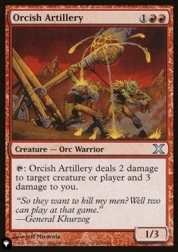 Orcish Artillery - The List (Uncommon) [ZNL-220] Immagine principale del prodotto