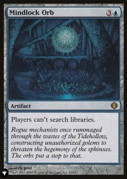 Mindlock Orb - The List (Rare) [ZNL-51]