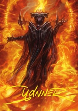 Art Series: Sauron, the Dark Lord (V.1) - The Lord of the Rings: Tales of Middle-earth: Extras (Tip Card) [XLTR-A21] Immagine principale del prodotto