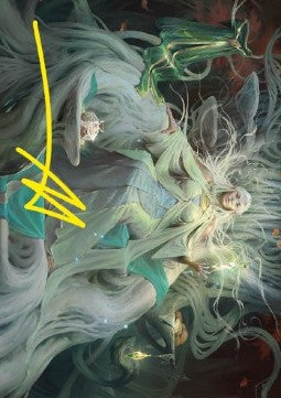 Art Series: Galadriel, Gift-Giver (V.2) - The Lord of the Rings: Tales of Middle-earth: Extras (Tip Card) [XLTR-A35] Immagine principale del prodotto