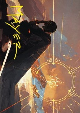 Art Series: Aragorn, the Uniter (V.2) - The Lord of the Rings: Tales of Middle-earth: Extras (Tip Card) [XLTR-A46]