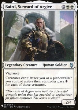 Baird, Steward of Argive - The List (Uncommon) [ZNL-004] Hauptbild