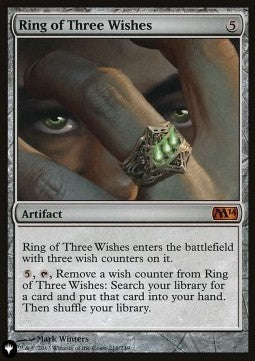 Ring of Three Wishes - The List (Mythic) [ZNL-216] Imagen principal del producto
